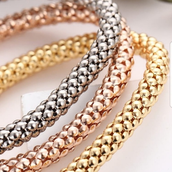 3 Piece Owl Rhinestone Charm Bracelet - Picture 2 of 2